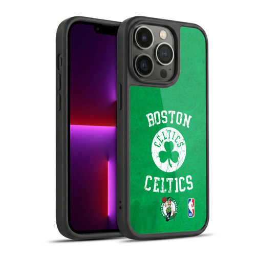 NBA Boston Celtics Distressed Gel Armour Case For Apple iPhone 13 Pro