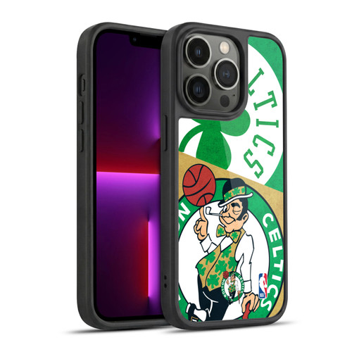 NBA Boston Celtics Half Oversized Gel Armour Case For Apple iPhone 13 Pro