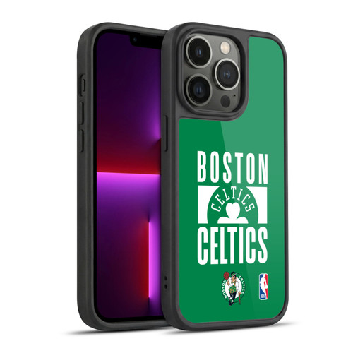 NBA Boston Celtics Typography Gel Armour Case For Apple iPhone 13 Pro
