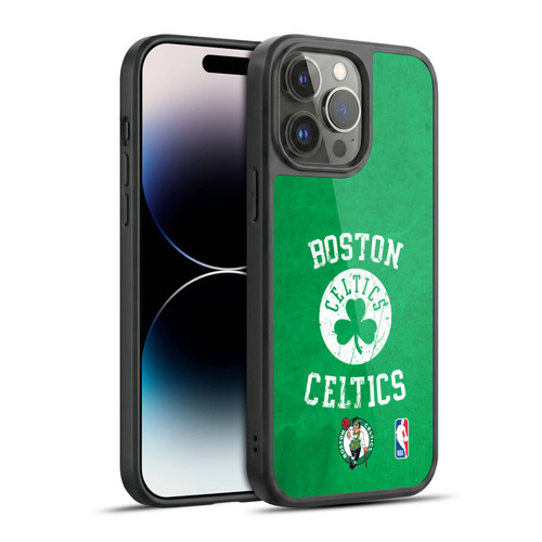 NBA Boston Celtics Distressed Gel Armour Case For Apple iPhone 14 Pro Max