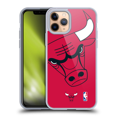 NBA Chicago Bulls Oversized Soft Gel Case for Apple iPhone 11 Pro & MagSafe