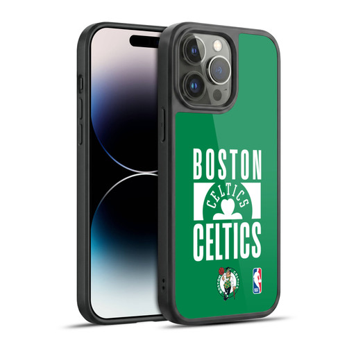 NBA Boston Celtics Typography Gel Armour Case For Apple iPhone 14 Pro Max