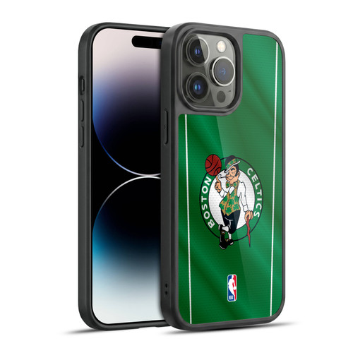 NBA Boston Celtics Vertical Banner Gel Armour Case For Apple iPhone 14 Pro Max