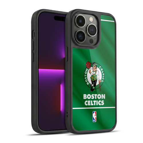 NBA Boston Celtics Horizontal Banner Gel Armour Case For Apple iPhone 14 Pro