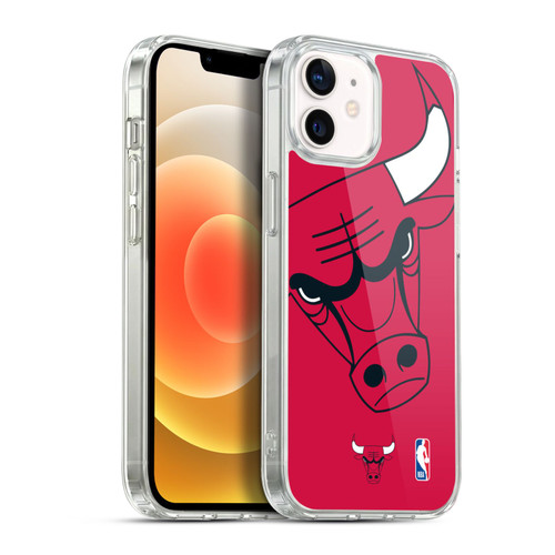 NBA Chicago Bulls Oversized Soft Gel Case for Apple iPhone 12 / iPhone 12 Pro & MagSafe