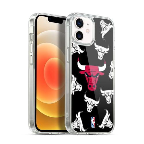 NBA Chicago Bulls Patterns Soft Gel Case for Apple iPhone 12 / iPhone 12 Pro & MagSafe