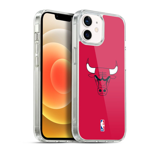 NBA Chicago Bulls Plain Soft Gel Case for Apple iPhone 12 / iPhone 12 Pro & MagSafe
