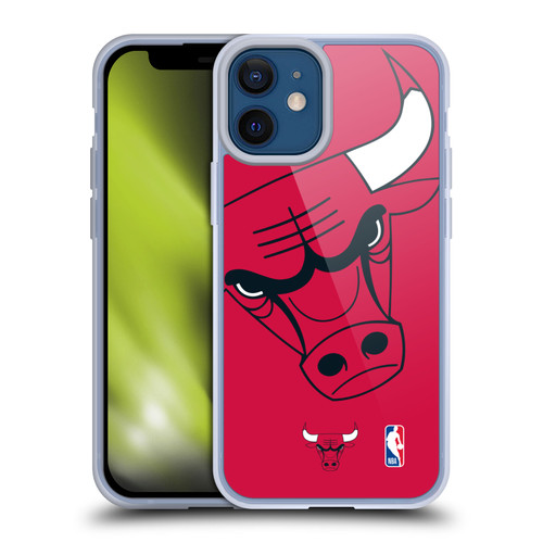 NBA Chicago Bulls Oversized Soft Gel Case for Apple iPhone 12 Mini & MagSafe