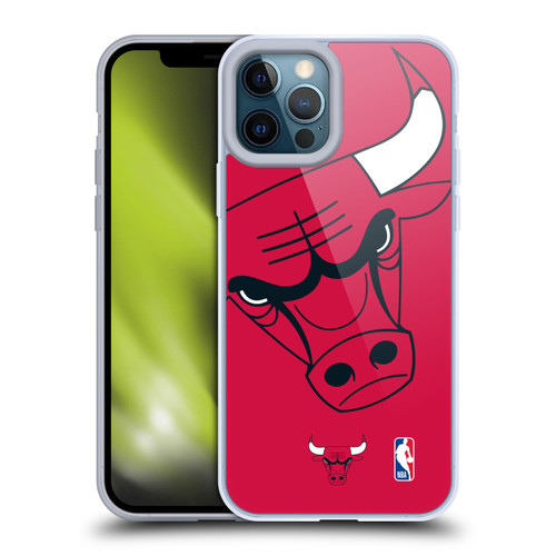 NBA Chicago Bulls Oversized Soft Gel Case for Apple iPhone 12 Pro Max & MagSafe