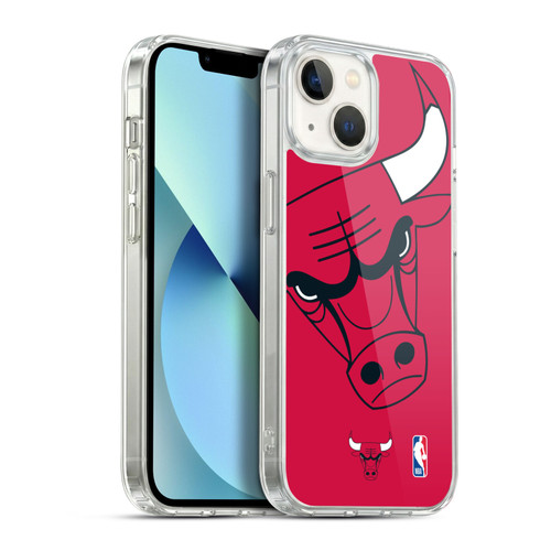 NBA Chicago Bulls Oversized Soft Gel Case for Apple iPhone 13
