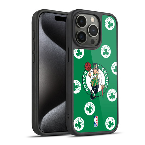 NBA Boston Celtics Patterns Gel Armour Case For Apple iPhone 15 Pro