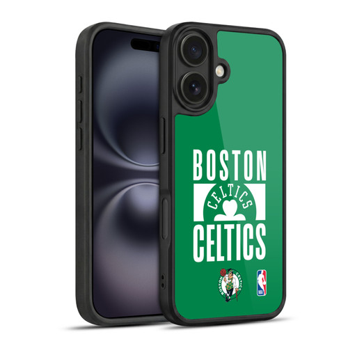 NBA Boston Celtics Typography Gel Armour Case For Apple iPhone 16