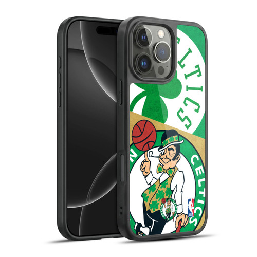 NBA Boston Celtics Half Oversized Gel Armour Case For Apple iPhone 16 Pro Max