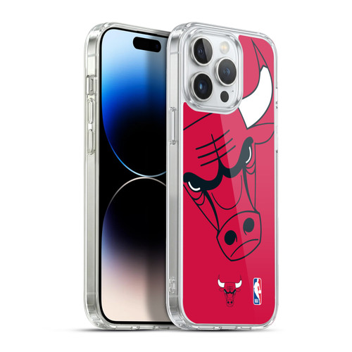 NBA Chicago Bulls Oversized Soft Gel Case for Apple iPhone 13 Pro Max & MagSafe