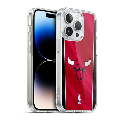 NBA Chicago Bulls Vertical Banner Soft Gel Case for Apple iPhone 13 Pro & MagSafe