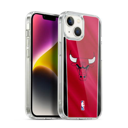 NBA Chicago Bulls Vertical Banner Soft Gel Case for Apple iPhone 14