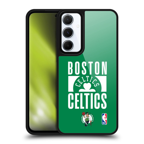 NBA Boston Celtics Typography Gel Armour Case For Samsung Galaxy A55 5G