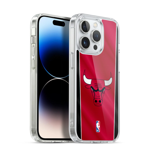 NBA Chicago Bulls Vertical Banner Soft Gel Case for Apple iPhone 14 Pro & MagSafe