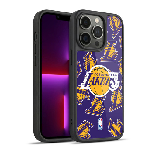 NBA Los Angeles Lakers Patterns Gel Armour Case For Apple iPhone 13 Pro