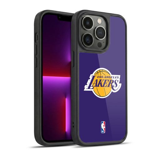 NBA Los Angeles Lakers Plain Gel Armour Case For Apple iPhone 13 Pro