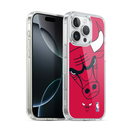 NBA Chicago Bulls Oversized Soft Gel Case for Apple iPhone 16 Pro & MagSafe