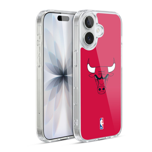 NBA Chicago Bulls Plain Soft Gel Case for Apple iPhone 17