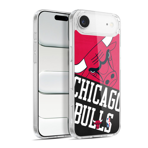 NBA Chicago Bulls Half Oversized Soft Gel Case for Apple iPhone 17 Air