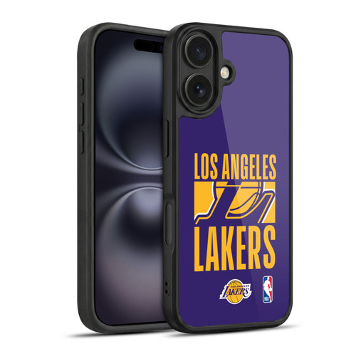 NBA Los Angeles Lakers Typography Gel Armour Case For Apple iPhone 16