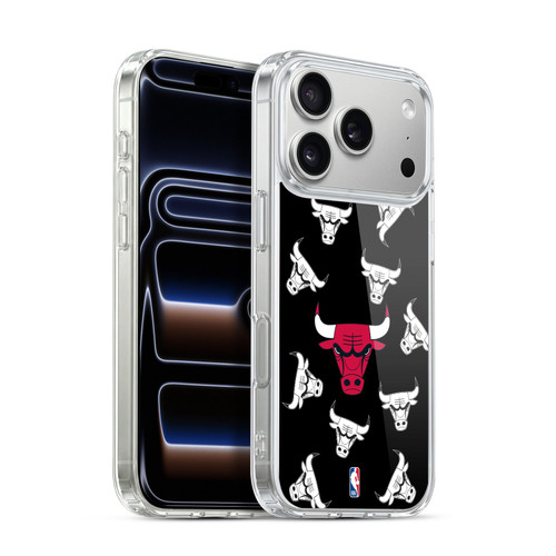 NBA Chicago Bulls Patterns Soft Gel Case for Apple iPhone 17 Pro