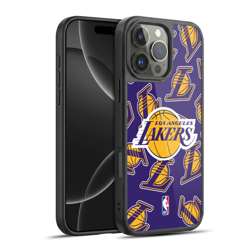 NBA Los Angeles Lakers Patterns Gel Armour Case For Apple iPhone 16 Pro Max