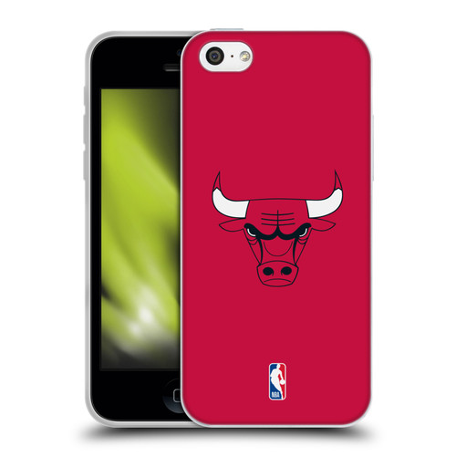 NBA Chicago Bulls Plain Soft Gel Case for Apple iPhone 5c