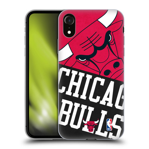NBA Chicago Bulls Half Oversized Soft Gel Case for Apple iPhone XR