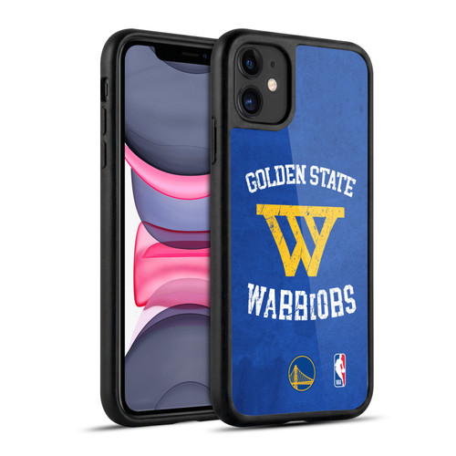 NBA Golden State Warriors Distressed Gel Armour Case For Apple iPhone 11