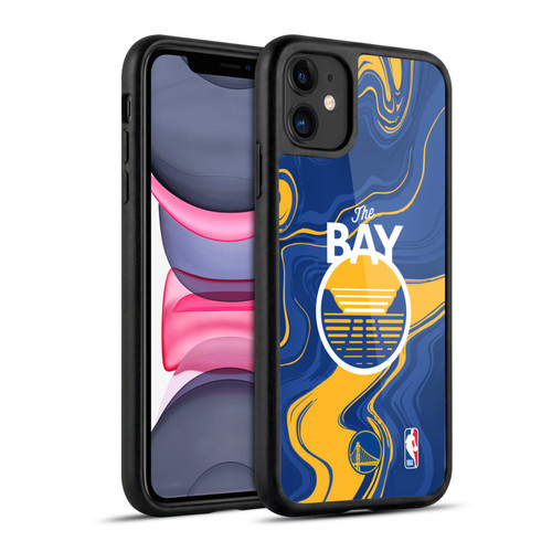 NBA Golden State Warriors Marble Agates Gel Armour Case For Apple iPhone 11