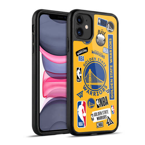 NBA Golden State Warriors Sticker Collage Gel Armour Case For Apple iPhone 11