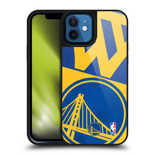 NBA Golden State Warriors Half Oversized Gel Armour Case For Apple iPhone 12 / iPhone 12 Pro