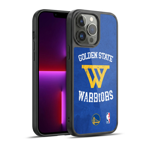 NBA Golden State Warriors Distressed Gel Armour Case For Apple iPhone 13 Pro Max
