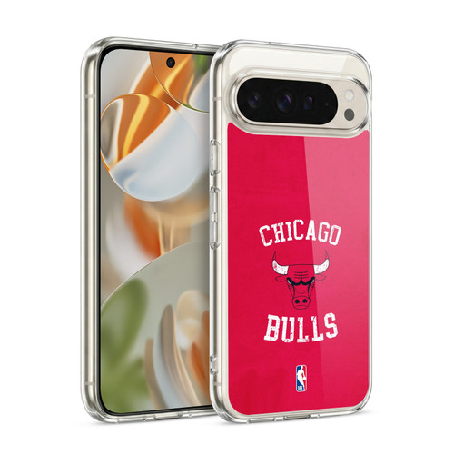NBA Chicago Bulls Distressed Soft Gel Case for Google Pixel 9 / Pixel 9 Pro