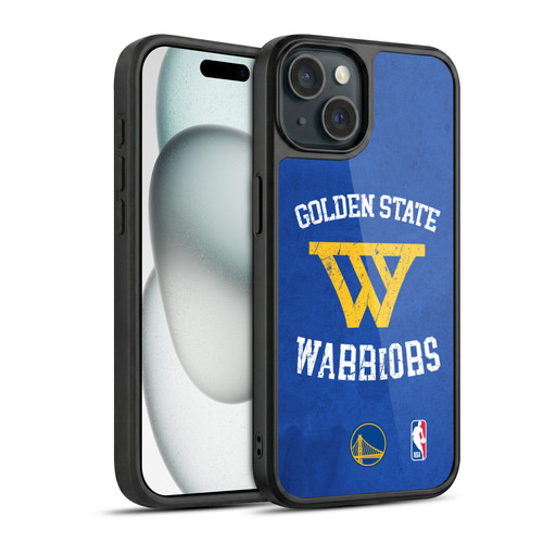 NBA Golden State Warriors Distressed Gel Armour Case For Apple iPhone 15