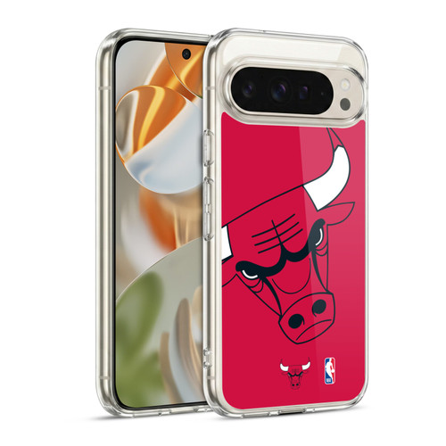 NBA Chicago Bulls Oversized Soft Gel Case for Google Pixel 9 / Pixel 9 Pro