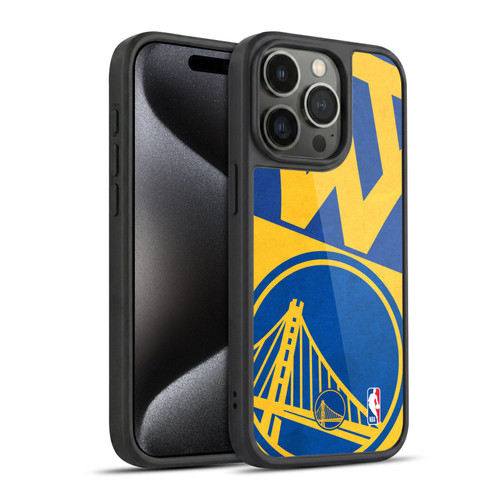 NBA Golden State Warriors Half Oversized Gel Armour Case For Apple iPhone 15 Pro