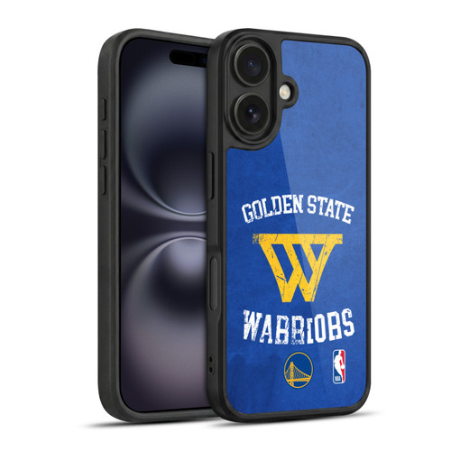 NBA Golden State Warriors Distressed Gel Armour Case For Apple iPhone 16