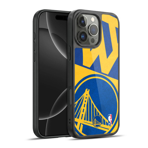 NBA Golden State Warriors Half Oversized Gel Armour Case For Apple iPhone 16 Pro Max