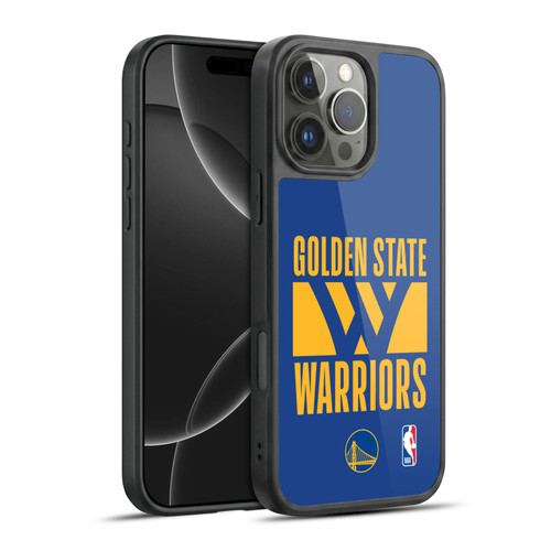 NBA Golden State Warriors Typography Gel Armour Case For Apple iPhone 16 Pro Max