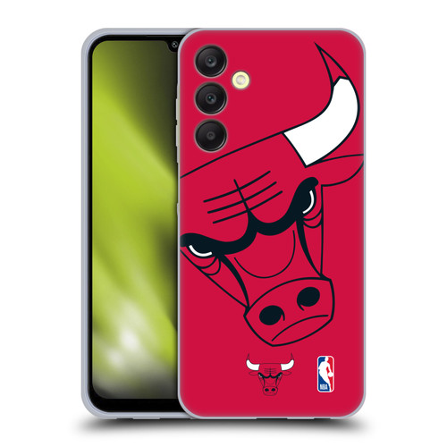 NBA Chicago Bulls Oversized Soft Gel Case for Samsung Galaxy A25 5G