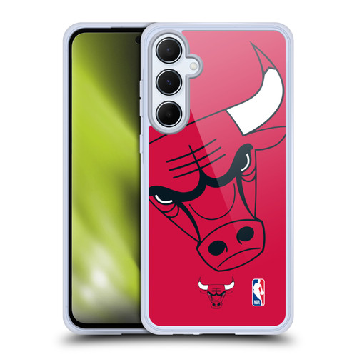 NBA Chicago Bulls Oversized Soft Gel Case for Samsung Galaxy A55 5G