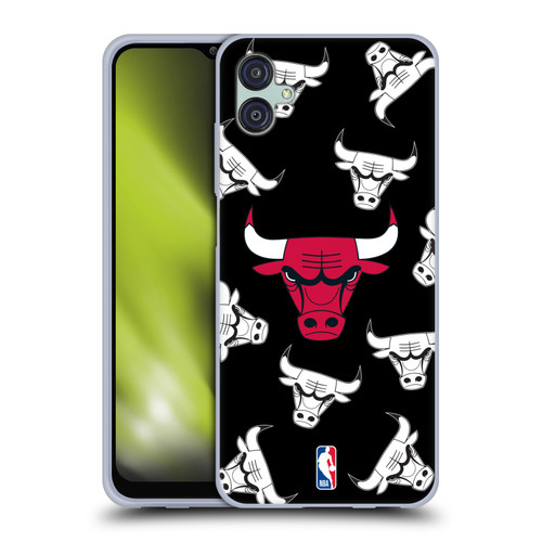 NBA Chicago Bulls Patterns Soft Gel Case for Samsung Galaxy M04 5G / A04e