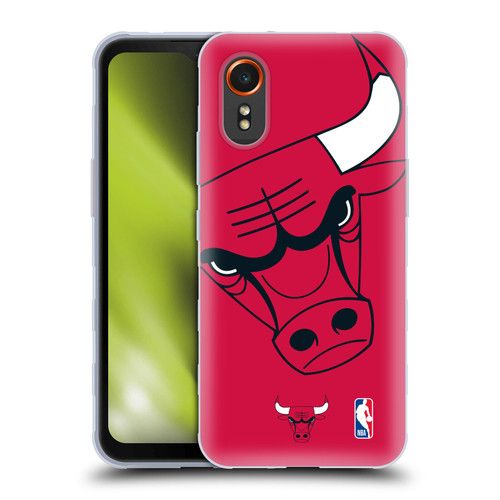 NBA Chicago Bulls Oversized Soft Gel Case for Samsung Galaxy Xcover7 5G
