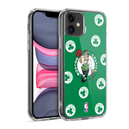NBA Boston Celtics Patterns Soft Gel Case for Apple iPhone 11