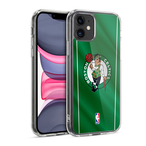 NBA Boston Celtics Vertical Banner Soft Gel Case for Apple iPhone 11